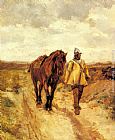 Un Homme d'armes et son cheval by Jean-Louis Ernest Meissonier
